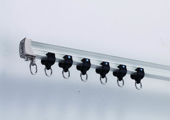 ราคาดี Heavy Duty 10mm * 23mm Curved Ceiling Curtain Track ความยาว 6 เมตร ออนไลน์