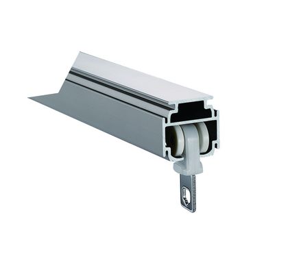 ราคาดี adjustable curtain valance rail curtain rod double Aluminium Sliding Rail Silent Ceiling Track ออนไลน์