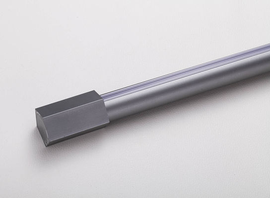 ราคาดี Curtain Rod Simple White Black Silent Aluminum Alloy Roman Rod Single Rod Curtain Fitting Track ออนไลน์