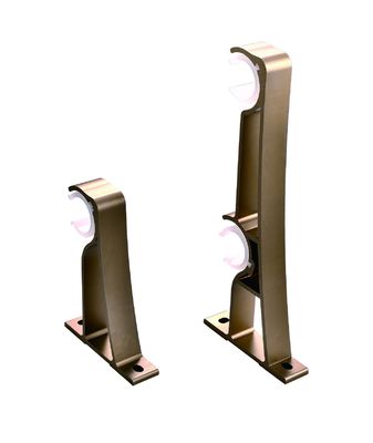 ราคาดี เดี่ยวและคู่ 25 มม. Easy Curtain Rod Brackets ในสีต่างๆ ออนไลน์